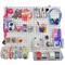 Azar Displays 24-Piece Blue Pegboard Organizer Kit with 2 Panels and Accessory 900944-BLU - alternate 2
